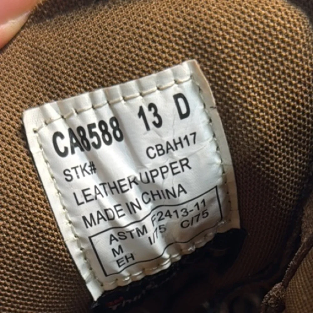 Men's Brown Work Boots size 13 D